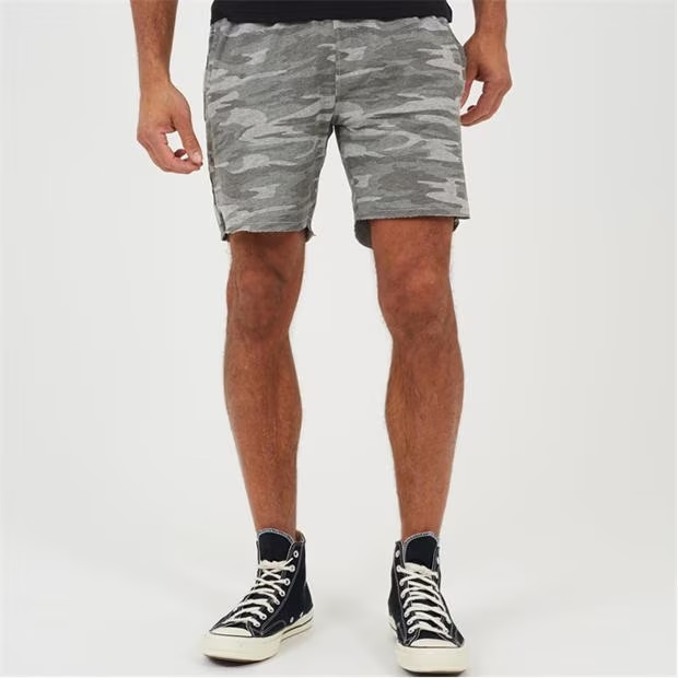 Brave Soul Print Jersey Short