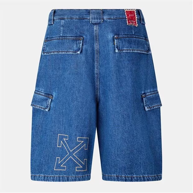 OFF WHITE Off Denim Short Sn99