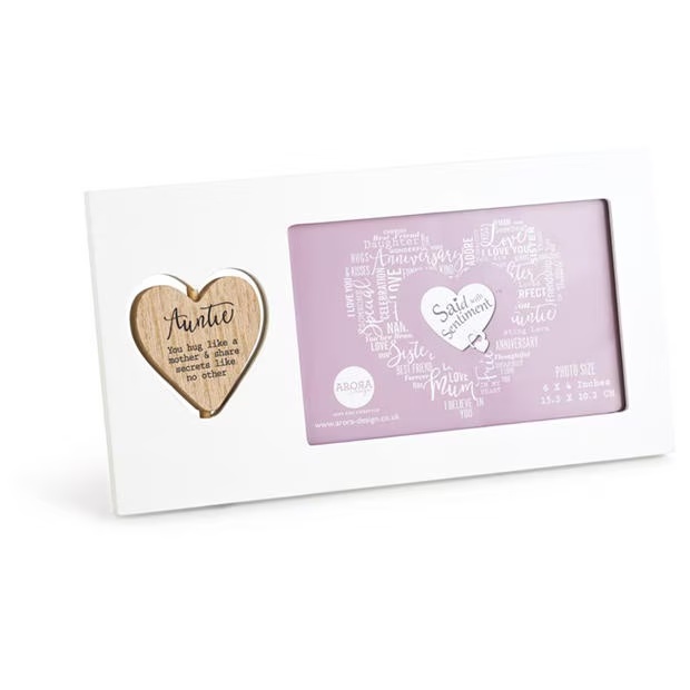 Said With Sentiment 7071 - Auntie Photo Frame