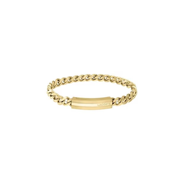 Lacoste Lacoste Mens Adventurer Gold IP Bracelet