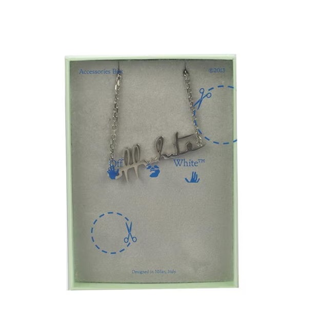 Off White Off Logo Necklace Ld99