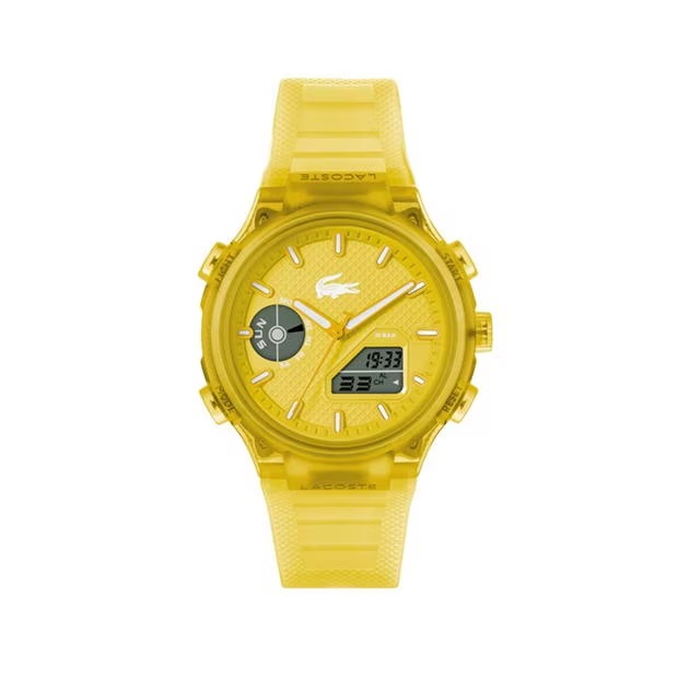 Lacoste Lacoste Watches Mens LC33 Silicone Strap Watch