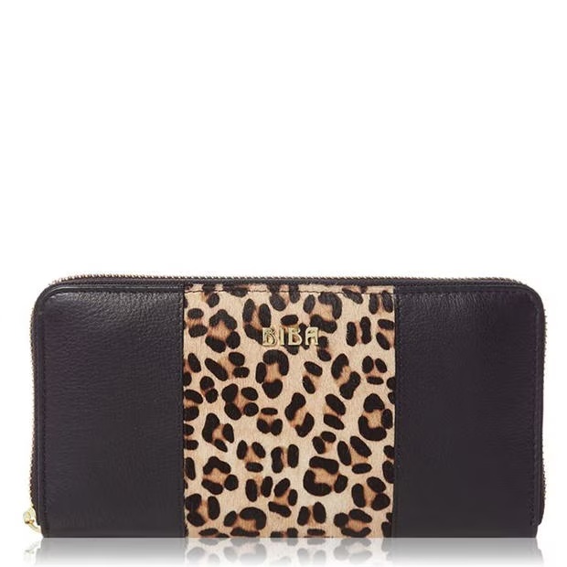 Biba Biba Leather Zip Around Purse