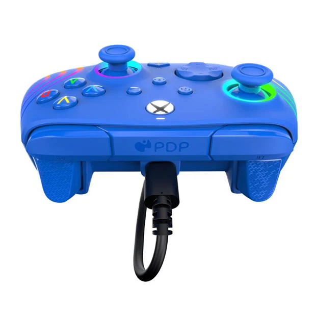 PDP Afterglow Wave Wired Xbox Controller - Blue