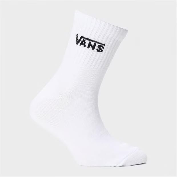 Vans Classic Half Crew Sock White Womens