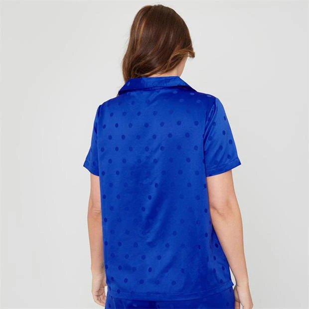 Be You Satin Spot Pyjama Shirt