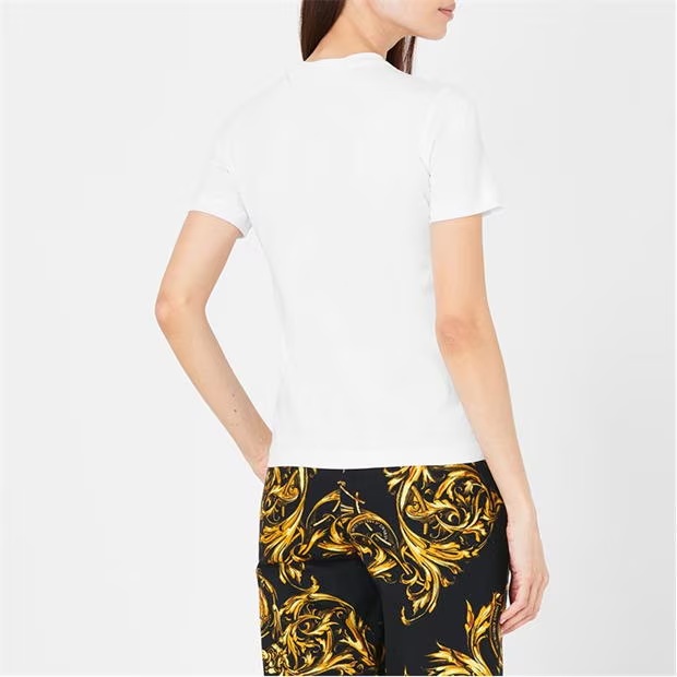 VERSACE JEANS COUTURE Round Logo T Shirt