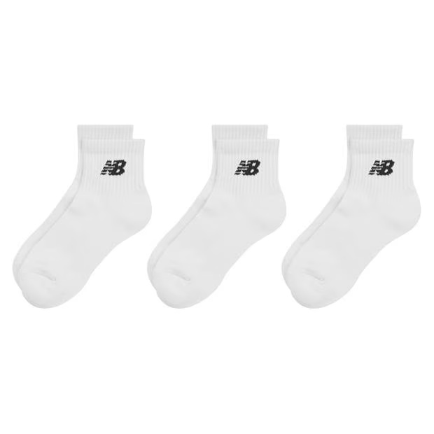 New Balance Everyday Ankle Socks 3-Pack Adults