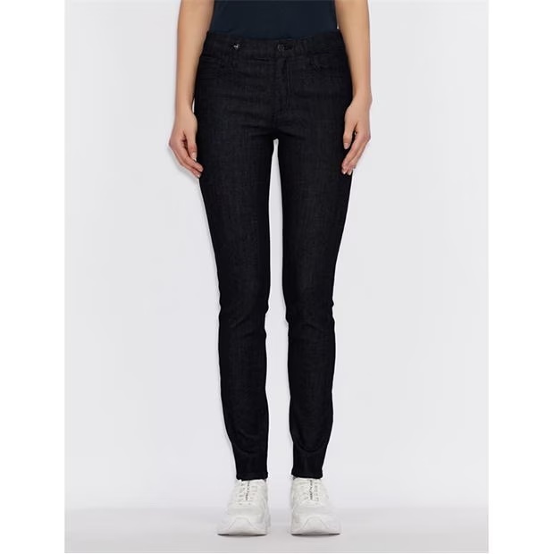 Armani Exchange Womens J01 Skinny Jeans