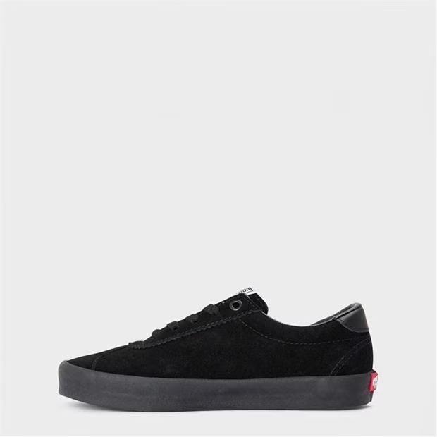 Vans Sport Low Black/Black Canvas Trainers Unisex Adults