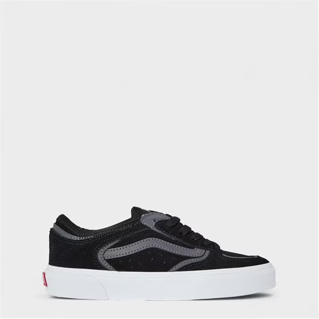 Vans Rowley Classic Black/Asphalt Canvas Trainers Womens