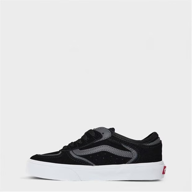 Vans Rowley Classic Black/Asphalt Canvas Trainers Womens