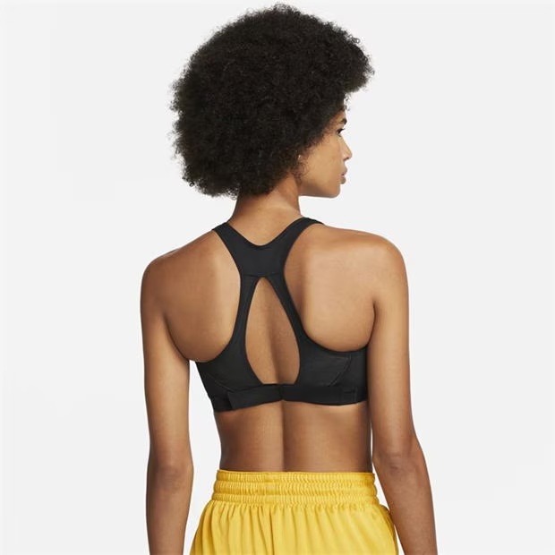 Nike Swoosh Fly High-Support Non-Padded Mesh-Back Sports Bra