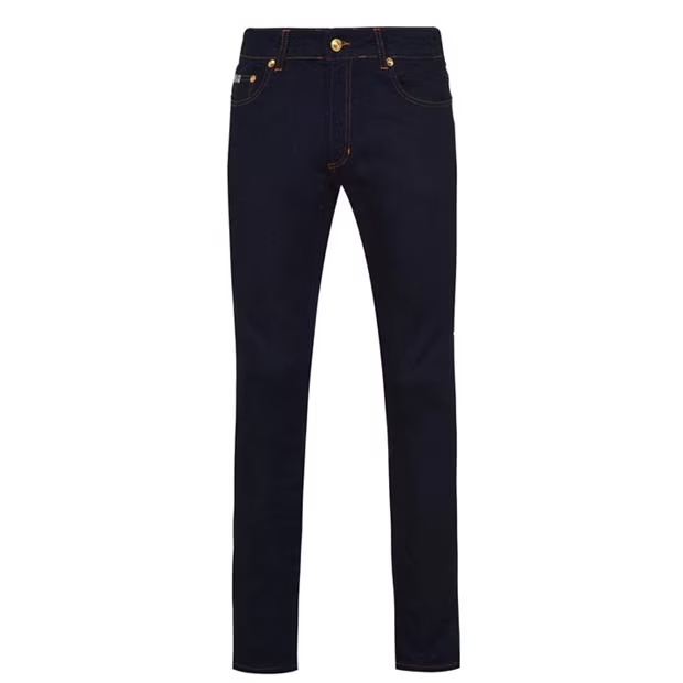 VERSACE JEANS COUTURE Logo Pocket Skinny Jeans