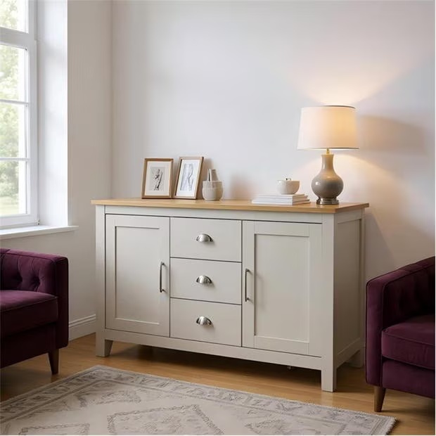 Jack Wills Sherbourne 3 Drawer Sideboard