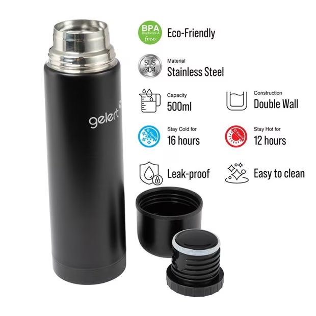 Gelert 500ml Insulated Flask