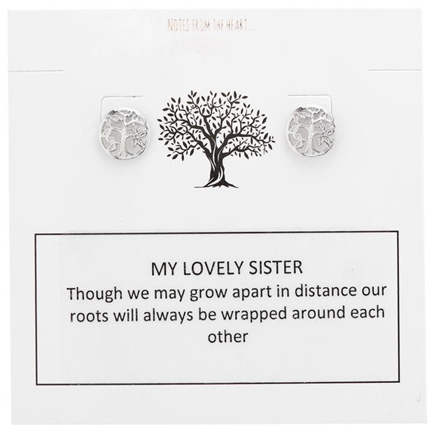 Notes From The Heart Notes From The Heart NFTH TOL MY LOVELY SISTER EARRINGS