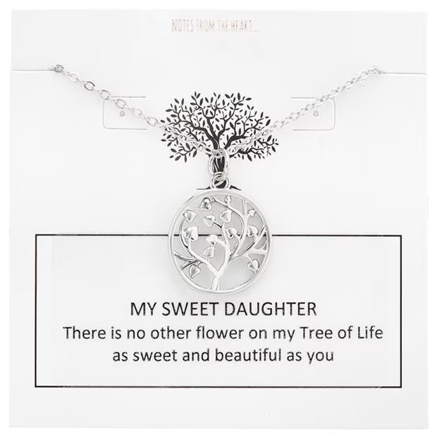 Notes From The Heart Notes From The Heart Notes From The Heart Tree of Life My Sweet Daughter Pendant Necklace