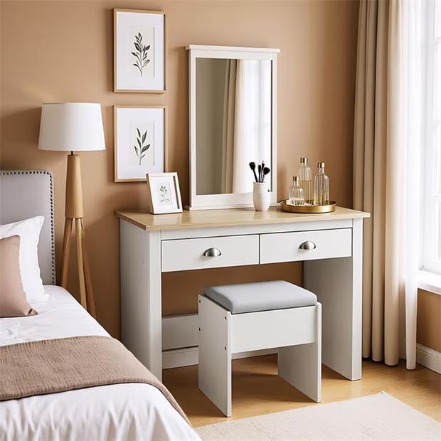 Jack Wills Lancaster 2 Drawer Dressing Table Set