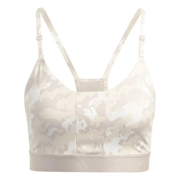 adidas Aeroreact Training Light-Support Techfit Sports Bra Womens