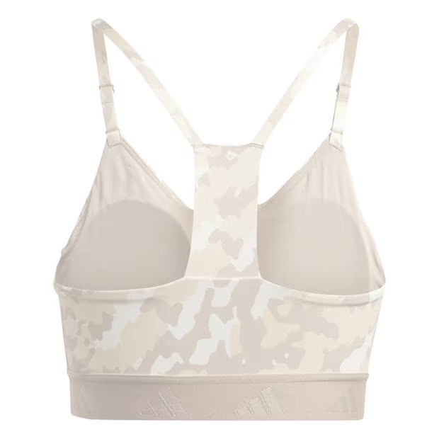 adidas Aeroreact Training Light-Support Techfit Sports Bra Womens