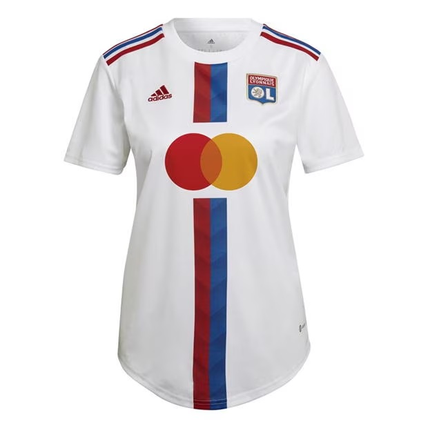 adidas Olympic Lyon Home Shirt 2022 2023 Womens