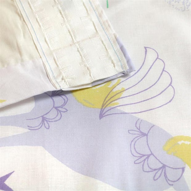 Bedlam Rainbow Unicorn Kids Bedroom Pencil Pleat Curtains