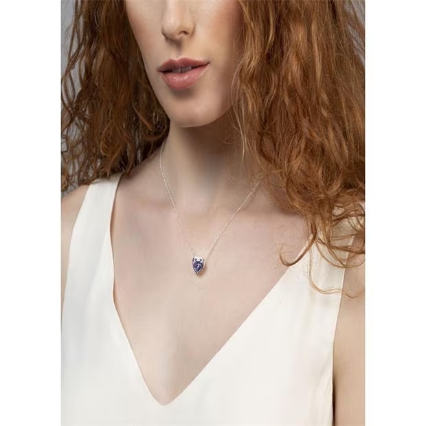 Radley Radley Ladies Sterling Silver Light Amethyst Heart