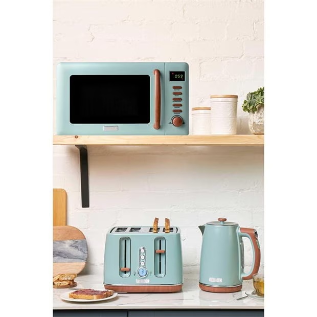 Haden Haden Dorchester Kettle,4sl Toaster & Microwave Pk