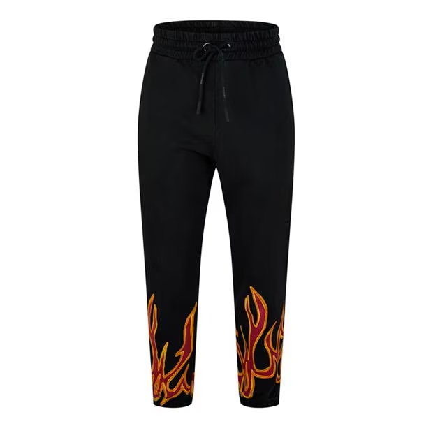 PALM ANGELS Graffiti Flames Tracksuit Bottoms