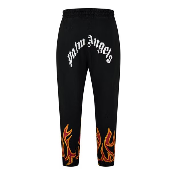 PALM ANGELS Graffiti Flames Tracksuit Bottoms