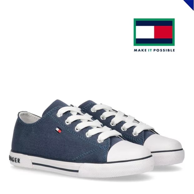 Tommy Hilfiger Vincent Low Trainers Juniors