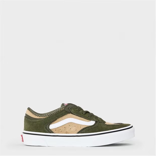 Vans Rowley Classic Grape Leaf Canvas Trainers Unisex Kids