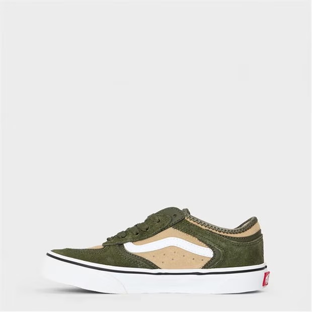 Vans Rowley Classic Grape Leaf Canvas Trainers Unisex Kids