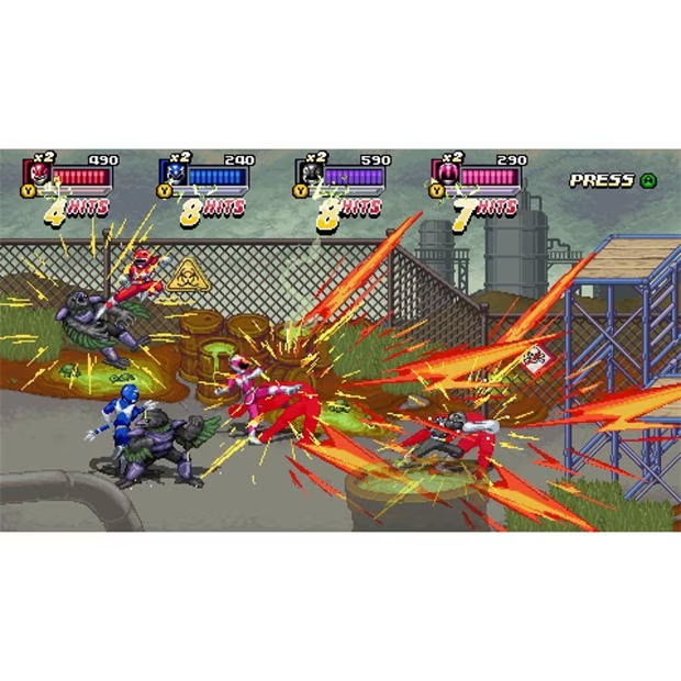 Atari Mighty Morphin Power Rangers: Ritas Rewind