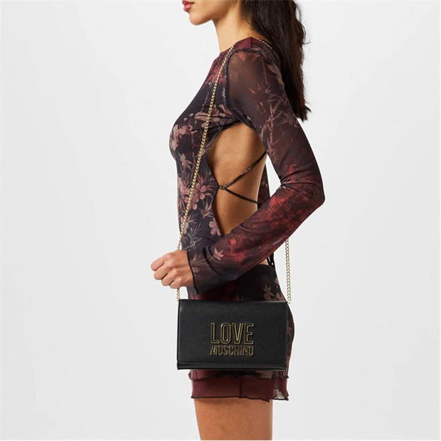 LOVE MOSCHINO Lettering Shoulder Bag