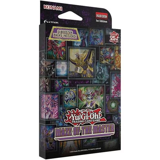 Yu-Gi-Oh Maze of the Master 3-Pack Tuckbox