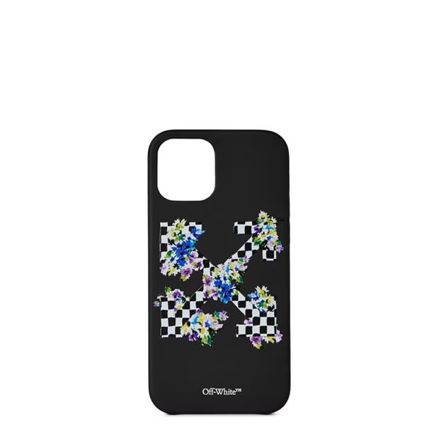 OFF WHITE Iphone 12pro Max Floral Phone Case