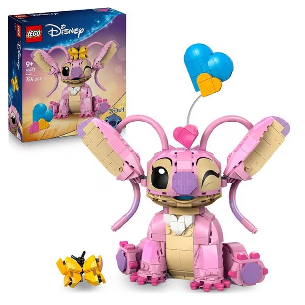 LEGO LEGOÂ® Disney Angel Lilo & Stitch Building Toy for Girls Boys and Kids 43257