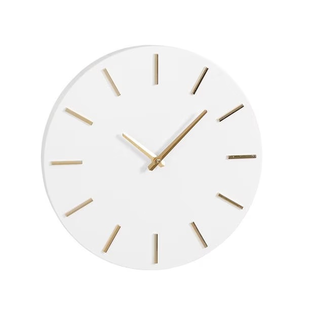 Mica Brixen wall clock aluminium