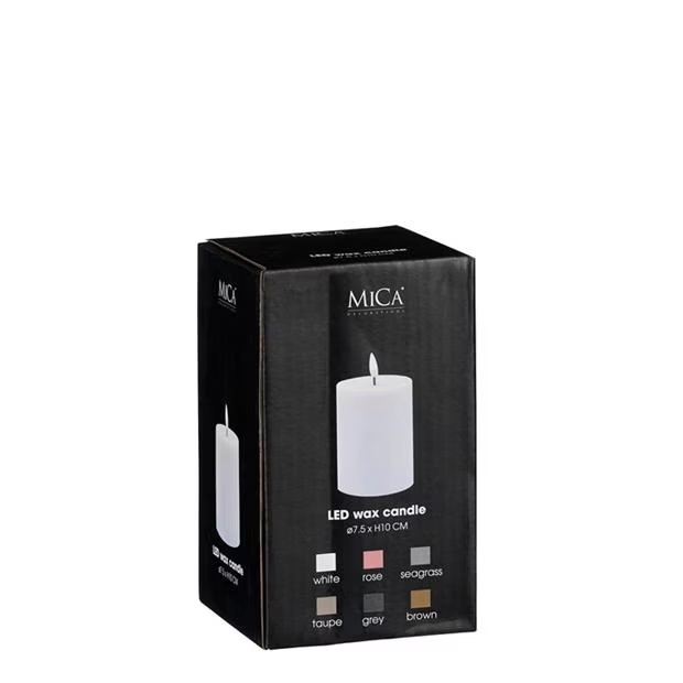 Mica warm white led battery operated timer