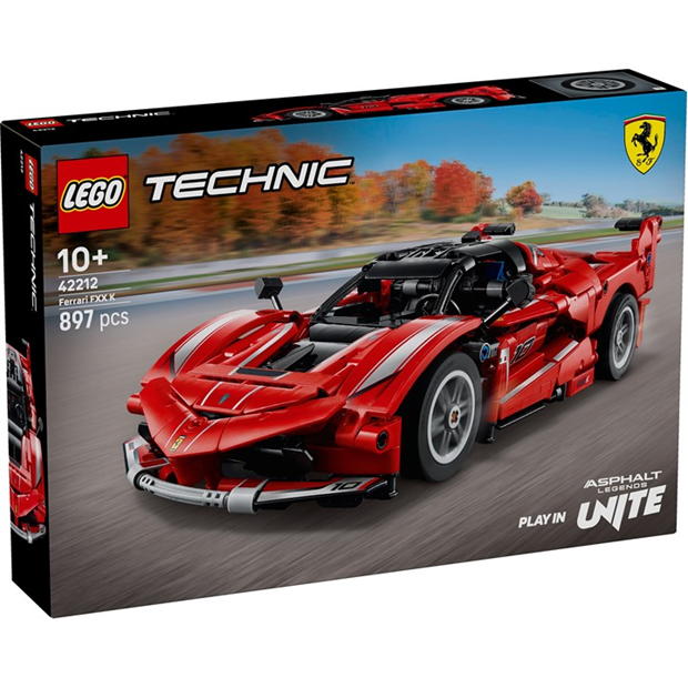 LEGO LEGOÂ® Technic 42212 Ferrari FXX K Model Car Kit STEM Building Toy