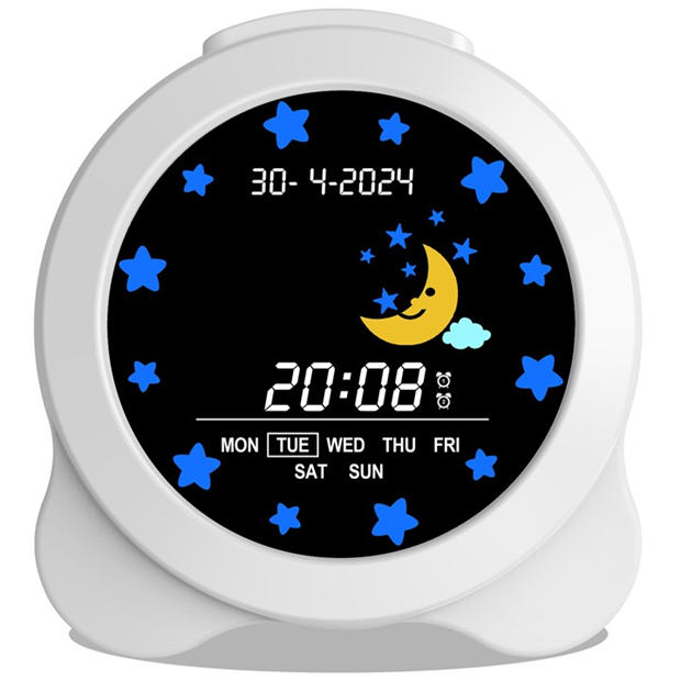 Groov-e Groov-e Kidz Sleep Trainer Alarm Clock - White