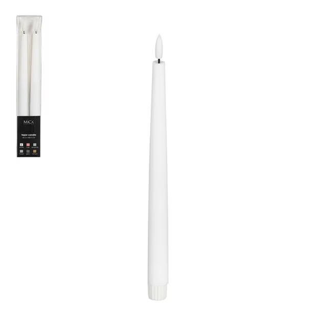 Mica Dinner Candle LED
