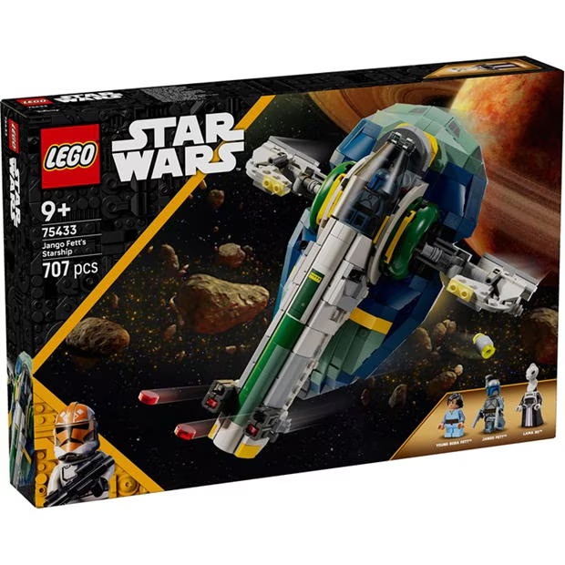 LEGO LEGOÂ® Star Wars 75433 Attack of the Clonesâ¢ Jango Fettâs Starship Set