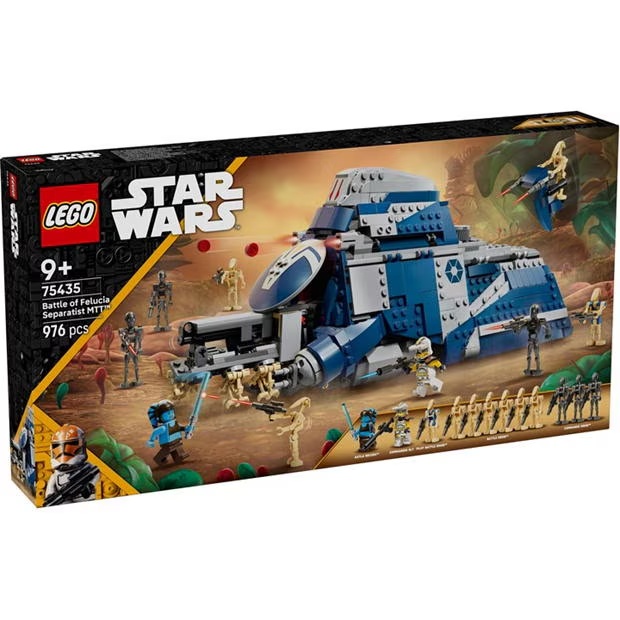 LEGO LEGOÂ® Star Wars 75435 The Clone Warsâ¢ Battle of Felucia Separatist MTTâ¢ Set