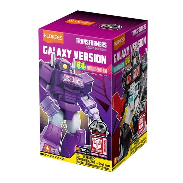 Blokees Blokees Transformers Galaxy 04 Fractured Space-Time (Single Box)