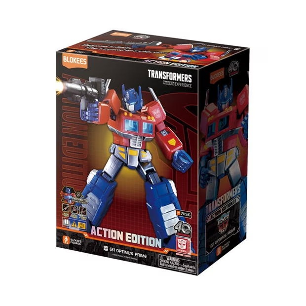 Blokees Transformers Action Edition Optimus Prime