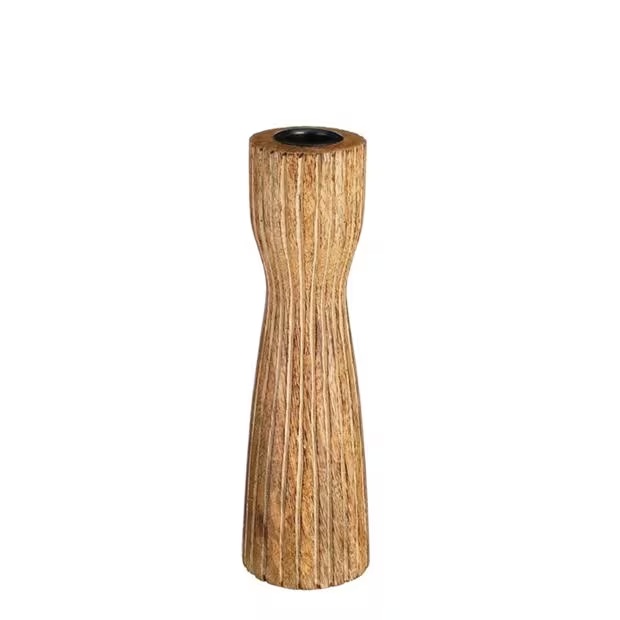 Mica Indiana candleholder brown FSC 100%