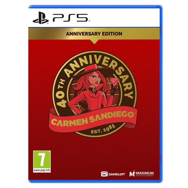 Maximum Games Carmen Sandiego 40th Anniversary Edition
